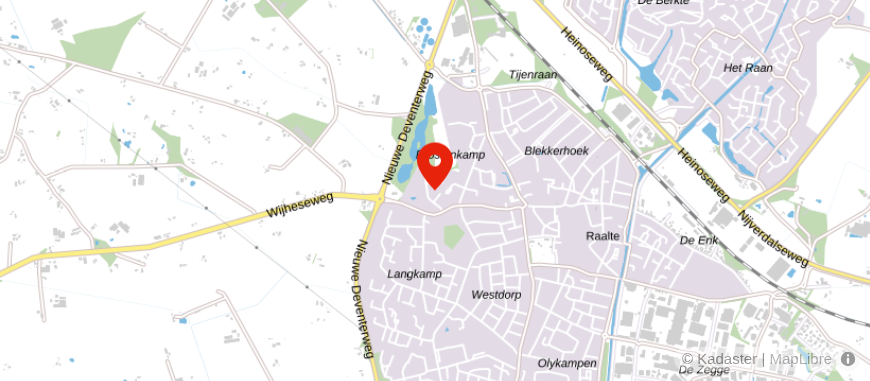 Locatie van De Zwart Tesink Notariskantoor