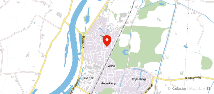 Locatie van Hannink Financiële Dienstverlening