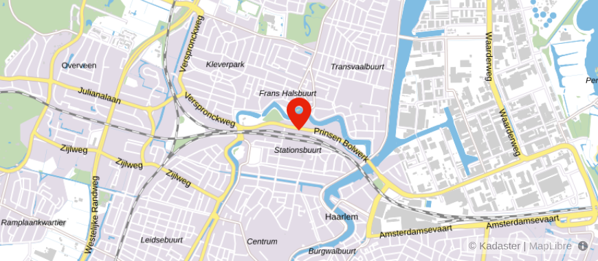 Locatie van De Hooge Waerder Accountants & Belastingadviseurs