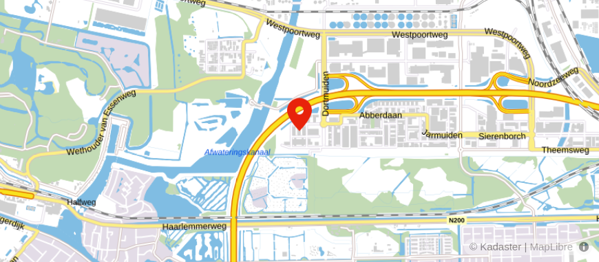 Locatie van Finovion Amsterdam Zuid