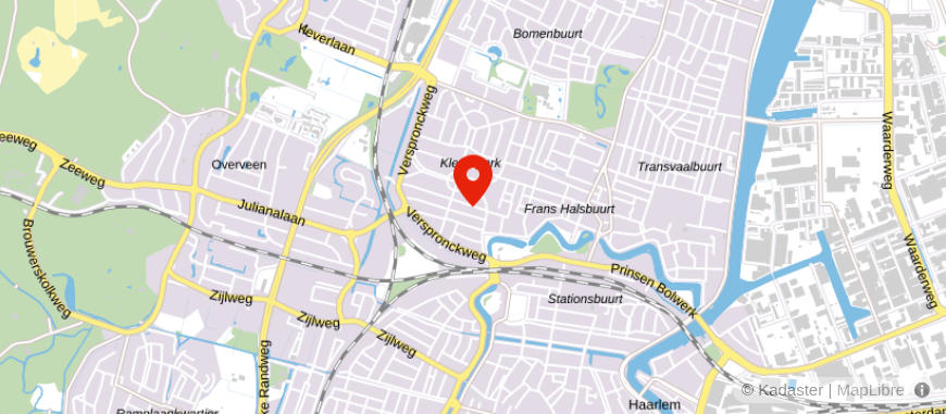 Locatie van Van der Eerden Hypotheken