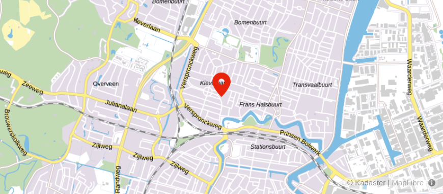 Locatie van De Geldwinkel Kennemerland