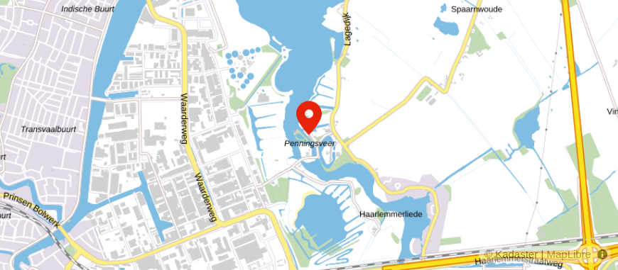 Locatie van Makkes van der Deijl Hypotheken