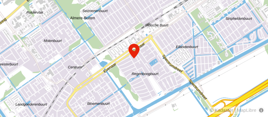 Locatie van DKK Adviseurs
