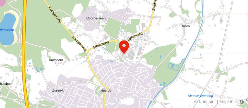 Locatie van Meijers