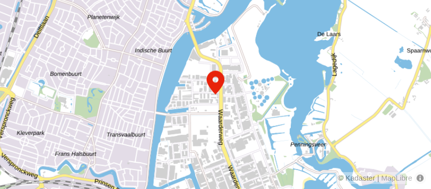 Locatie van VersGil Financiële diensten Haarlem