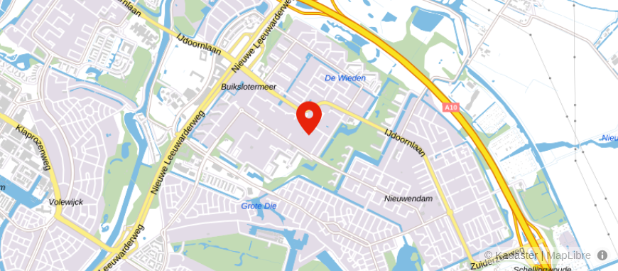 Locatie van De Hypotheker Amsterdam Noord
