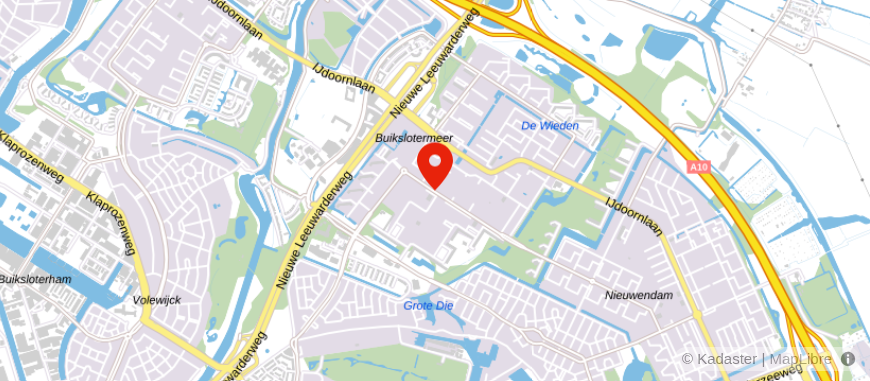 Locatie van Hypotheek Visie Amsterdam Buikslotermeerplein
