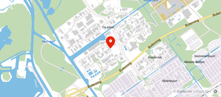 Locatie van Adfinic