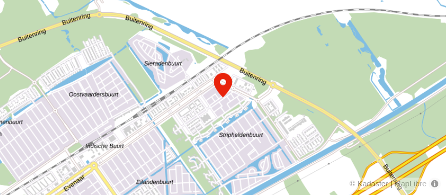 Locatie van FER Vastgoedfinancieringen