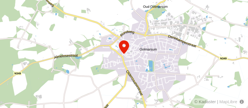 Locatie van Keupink Makelaardij & Financieel Advies