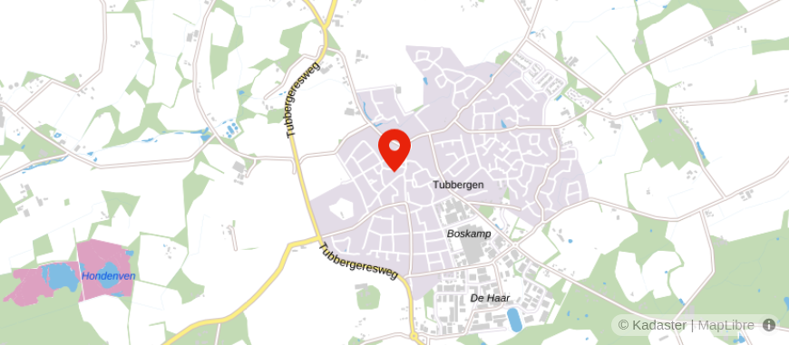Locatie van Deterink 
