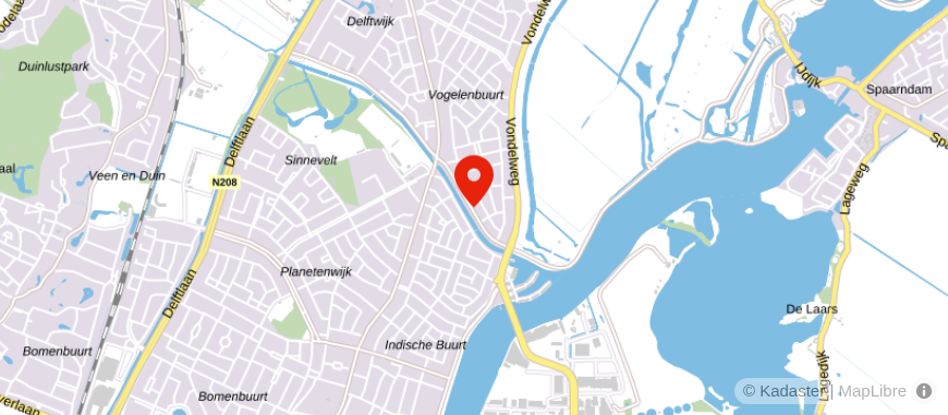 Locatie van Luvu Uitvaartbureau
