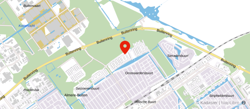 Locatie van Attentiv - J. de Jong