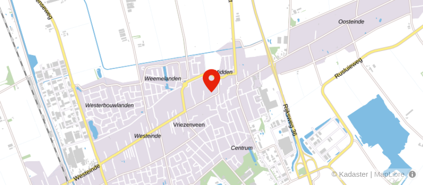 Locatie van Moerman Makelaars B.V.