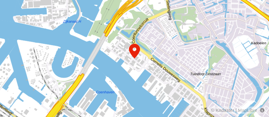 Locatie van Financieel Fit | Amsterdam Noord