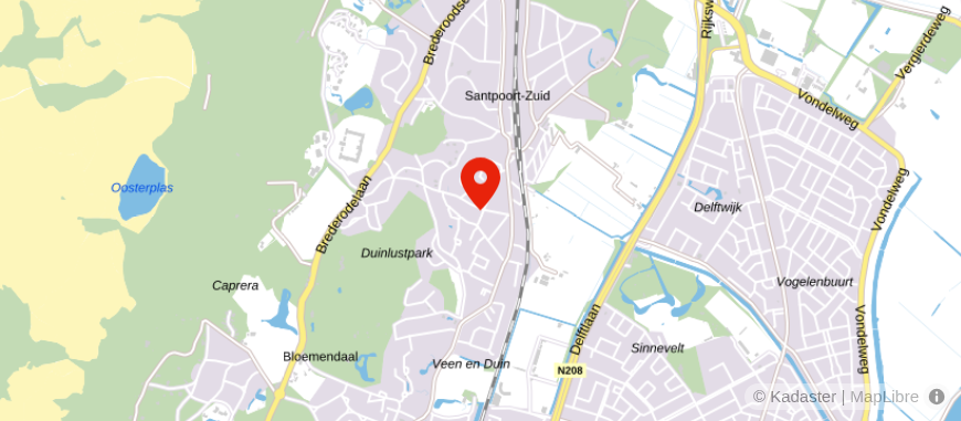 Locatie van Assurantiekantoor Nieuwland & Aarts