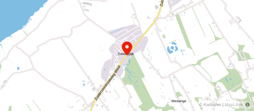 Locatie van Van Deelen Belastingadvies