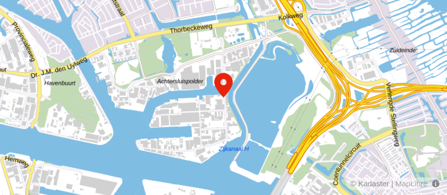 Locatie van WitteWoning Makelaars Zaanstad