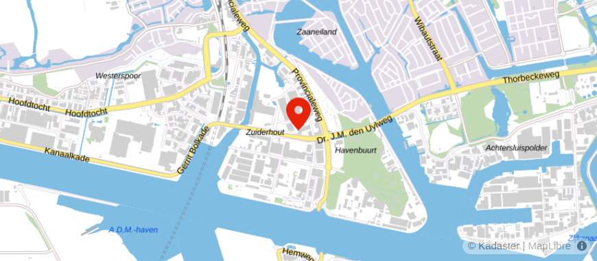 Locatie van Haaker & Daas Verzekeringen Hypotheken