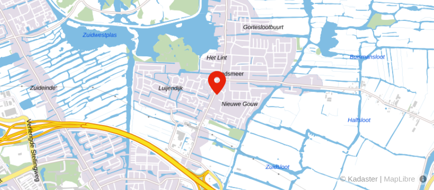 Locatie van Vos & Vrind