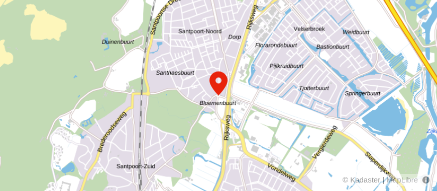 Locatie van De Kiewit Buijsman Wientjes Notarissen