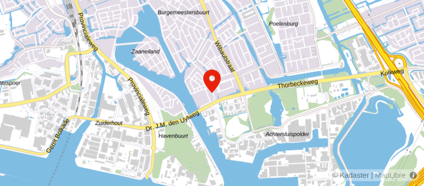 Locatie van Vita Hypotheekadvies Zaandam Zuid