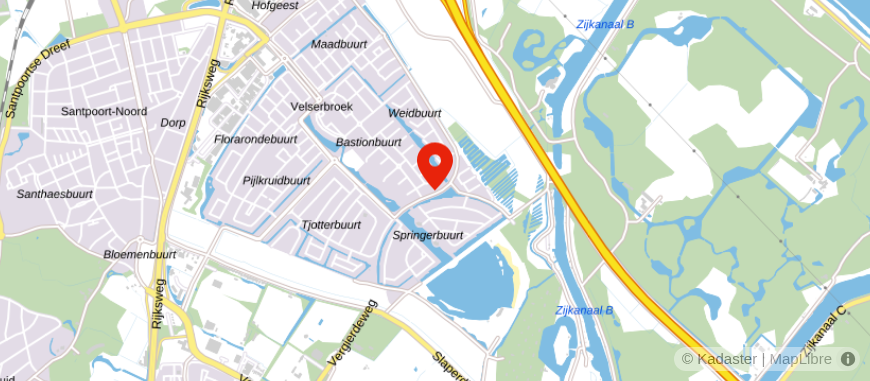 Locatie van Schrijver Assurantie Management