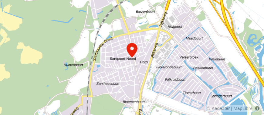 Locatie van De Heer & Partners