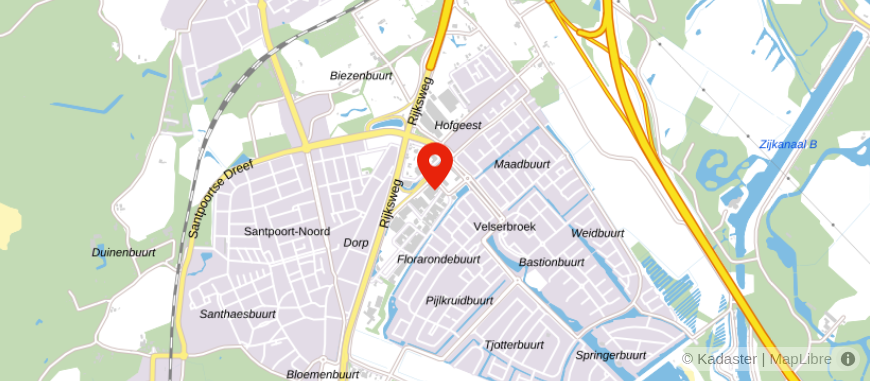 Locatie van De Scheidingsplanner Kennemerland
