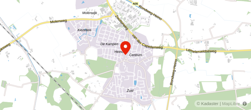 Locatie van Erwin Otten Advies