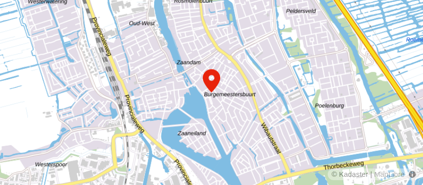Locatie van Vita Hypotheekadvies Zaandam Centrum