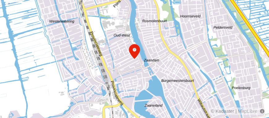 Locatie van van Leeuwen Assurantiën