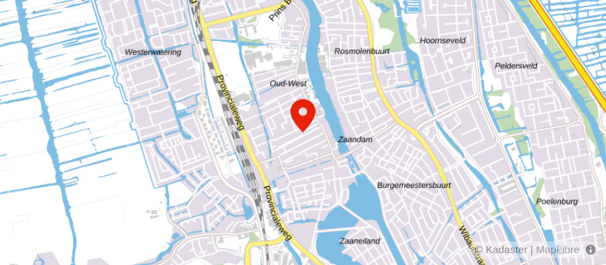Locatie van Hoenderdos Accountants & Raadgevers