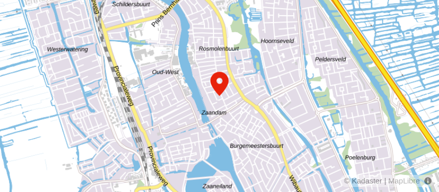 Locatie van Omgangshuis Noord Holland