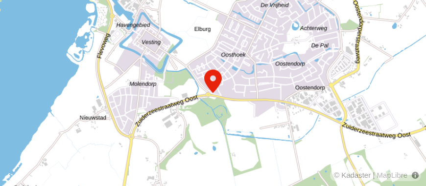 Locatie van Veldsink – Bultman & Hartholt Elburg