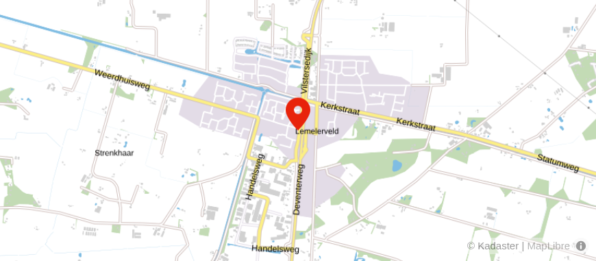 Locatie van Ten Broeke makelaardij en verzekeringen BV