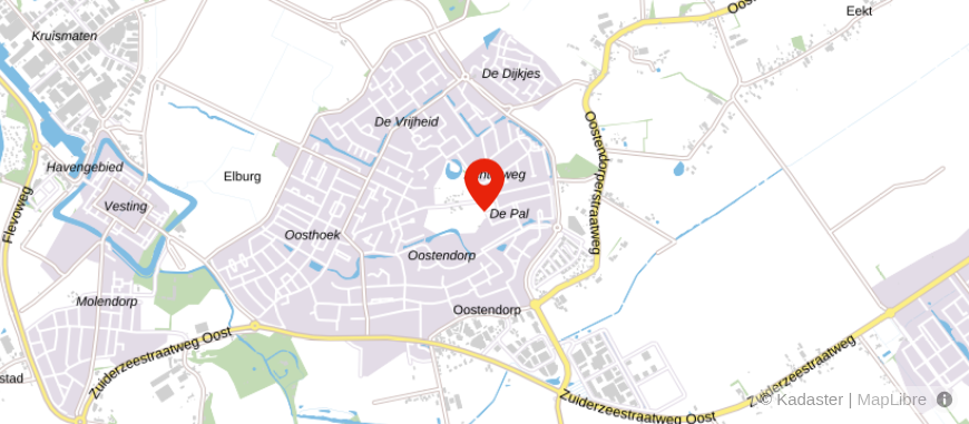 Locatie van Van der Meer Financiële Diensten