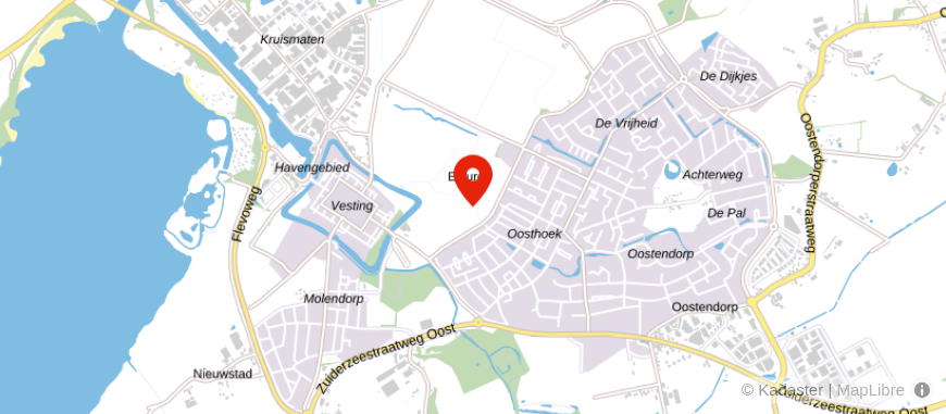 Locatie van Notariskantoor Megchelsen & Haksteen