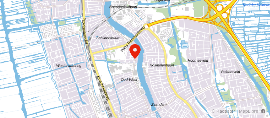 Locatie van Thijssen Makelaardij