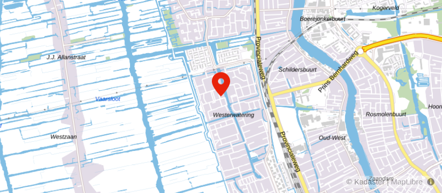 Locatie van AHP (Assurantiekantoor Heydeman & Partners)