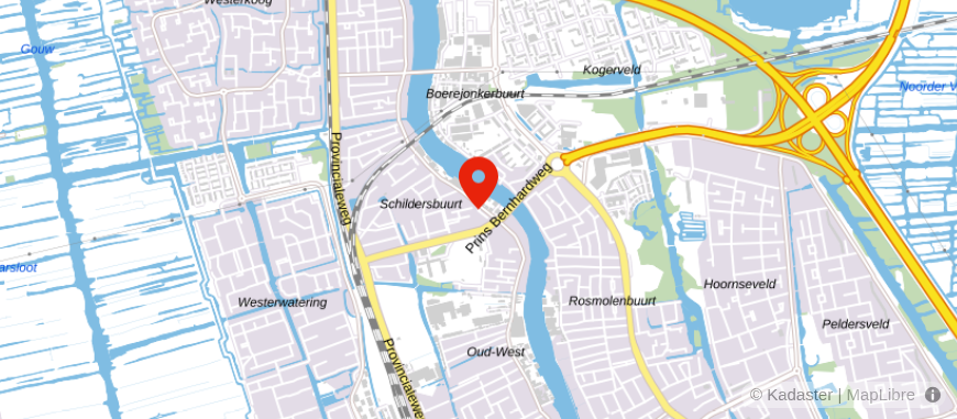 Locatie van SRK Financieel Advies