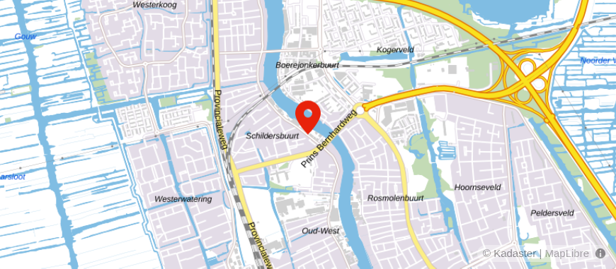 Locatie van HypotheekNet Zaandam