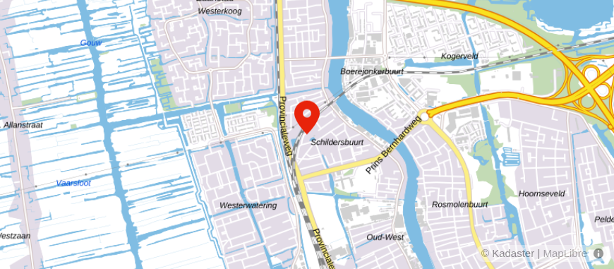Locatie van BV Assurantiekantoor Klaas Vis Ao. 1834