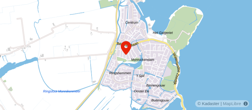 Locatie van Administratiekantoor Ingeborg Bloem