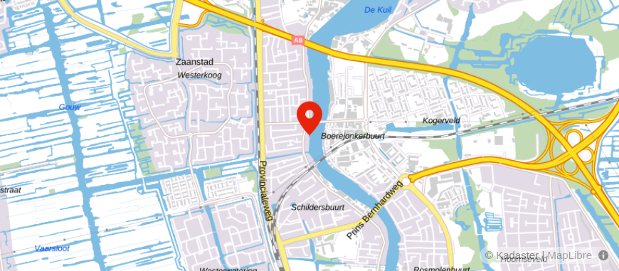 Locatie van Finenzo Zaanstad - Koog aan de Zaan