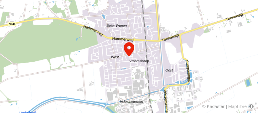 Locatie van Bouwhuis Makelaardij & Taxaties