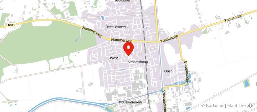 Locatie van Kaas Administratiekantoor