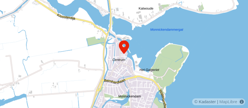 Locatie van Mediation Waterland B.V.