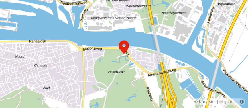 Locatie van Roeda Netwerk Notarissen